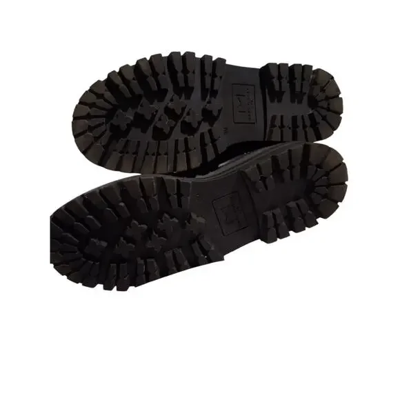 Marc Fisher Womens size 9 Pauline Chelsea Gothic Platform Chunky Leather Boots - Picture 9 of 12